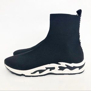 sandro sock sneakers